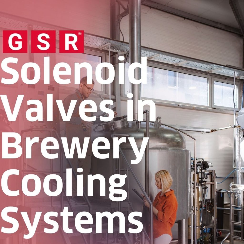 cryogenic solenoid valves in brewery cooling system